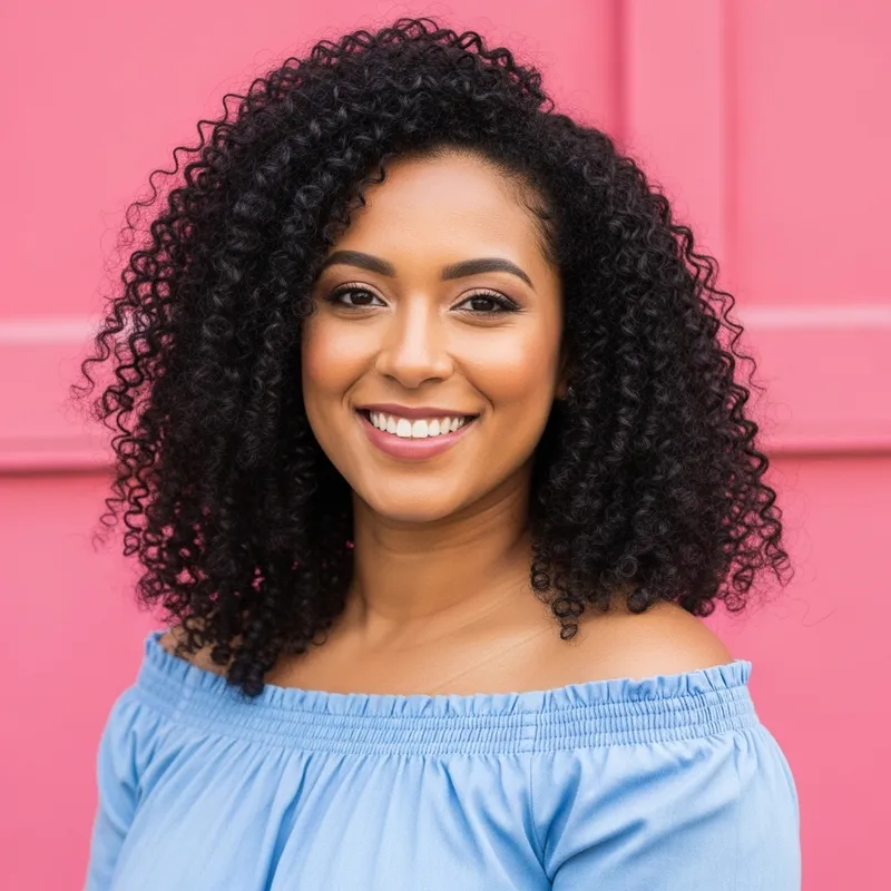 Diverse IG Profile Photo of a 35-Year-Old Woman