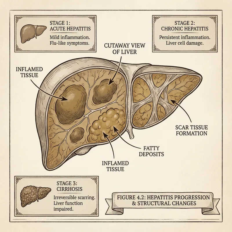 Illustrated Guide to Hepatitis: Liver Disease Explanation