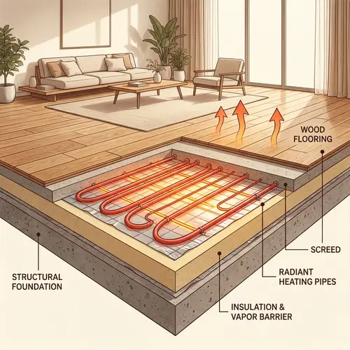 Underfloor Heating Installation Guide for a Contemporary Room