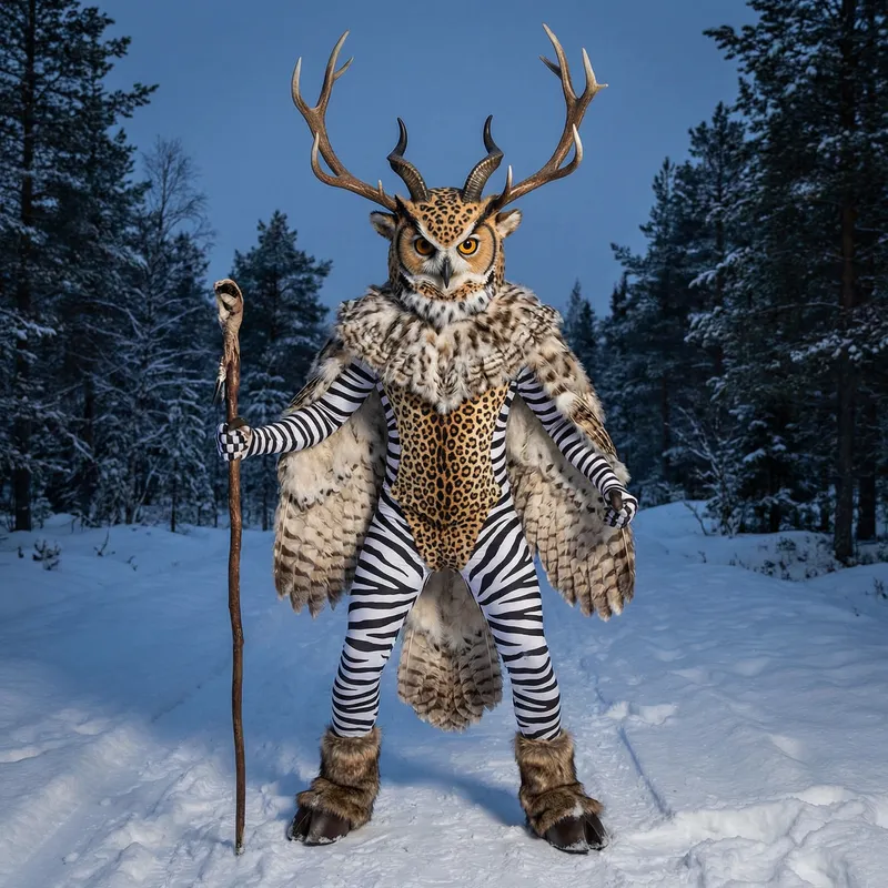 Unique Costume Ideas: Zebra, Owl, Leopard, & Reindeer