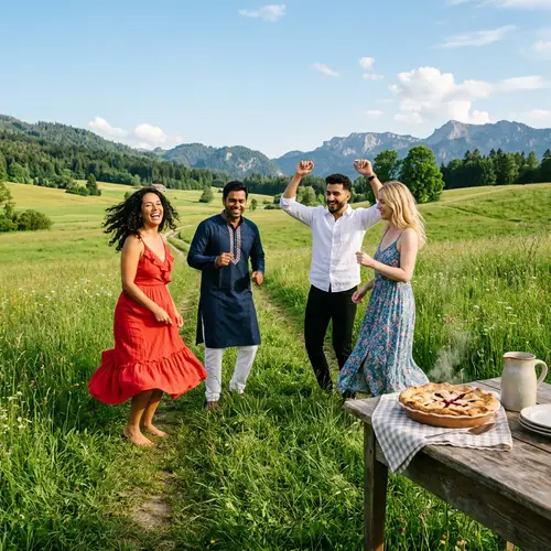 Dancing in the Fields: Celebrate with Joy and Pie