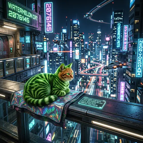 Watermelon Cat: The Cutest Feline Trend