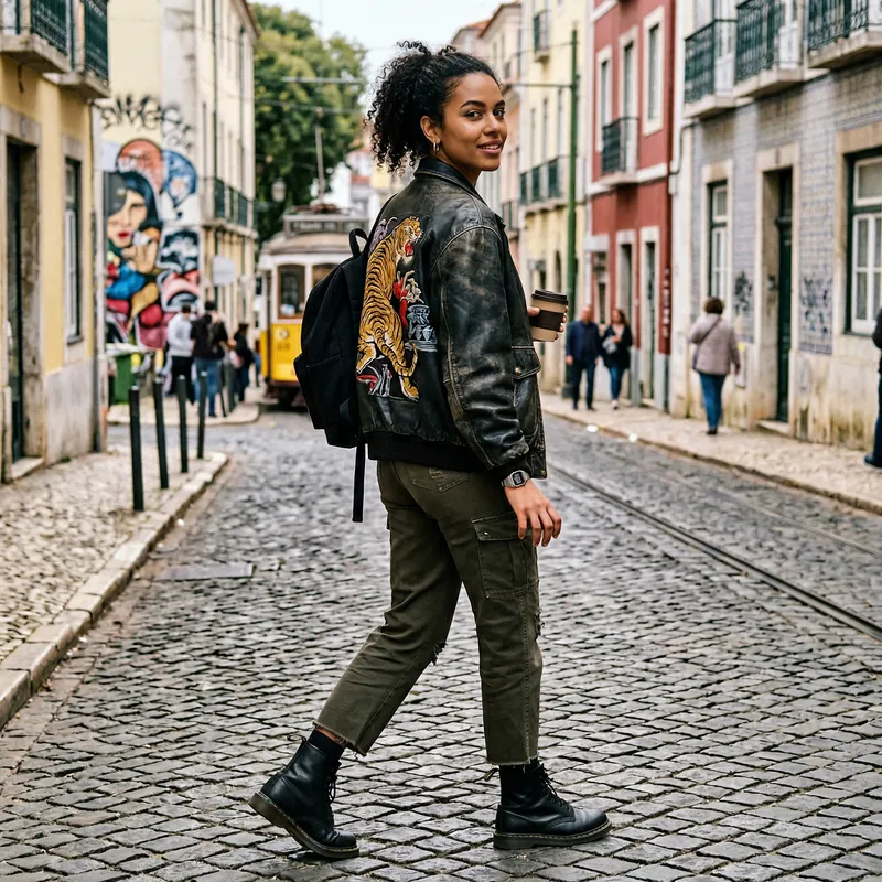 Realistic Model Outfit: Original Piece Styling