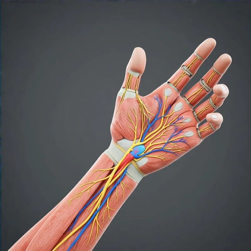 3D Model of Human Arm Nervous System
