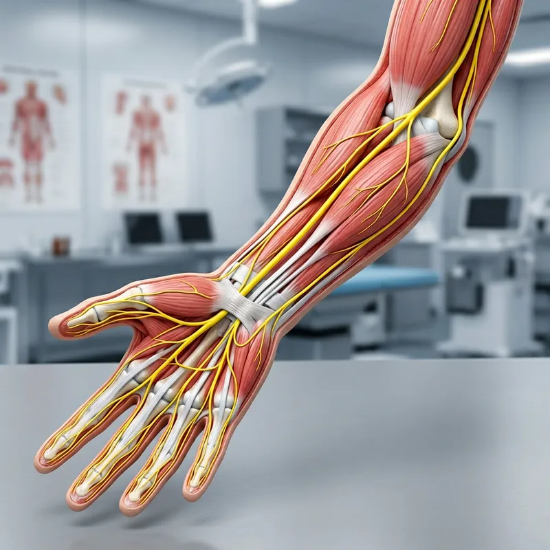 3D Model of Human Arm Nervous System