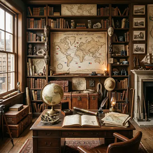 Explorers Room Backdrop Design Ideas