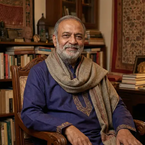 Dignified Older South Asian Man - Cultural Diversity Portrait