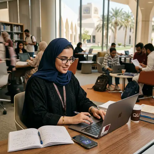 Qatari Girl: AI-Powered College Student