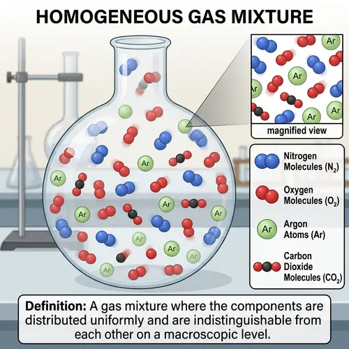 Homogeneous Gas Mixture Explained