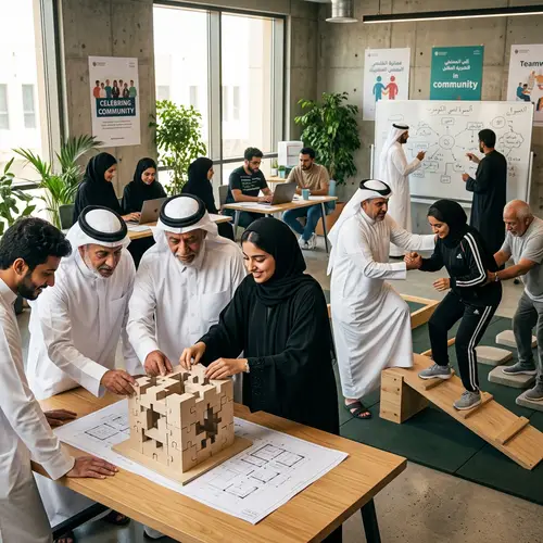 Qatari People Overcoming Challenges - Unity, Cooperation, Resilience