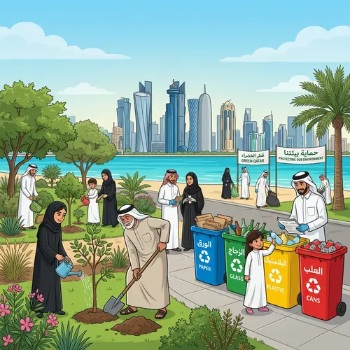 Qatar's Environmental Conservation Efforts | Sustainable Practices