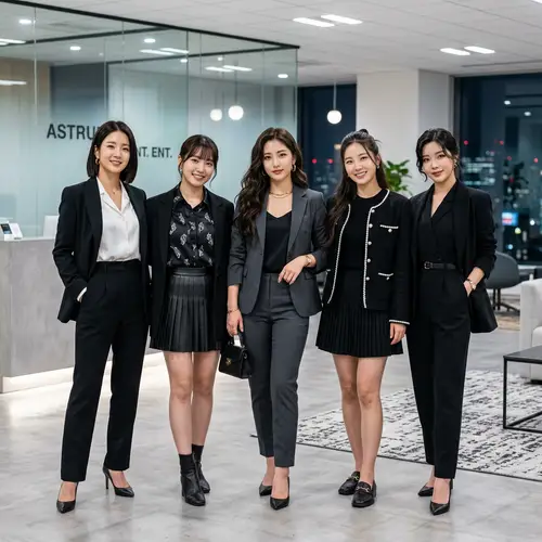 Kpop Girl Group: Meet the Office Sirens