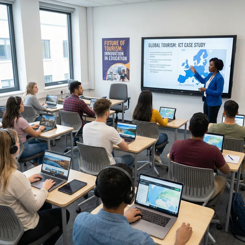 Tourism Teaching and Training with ICT: An In-Depth Case Study