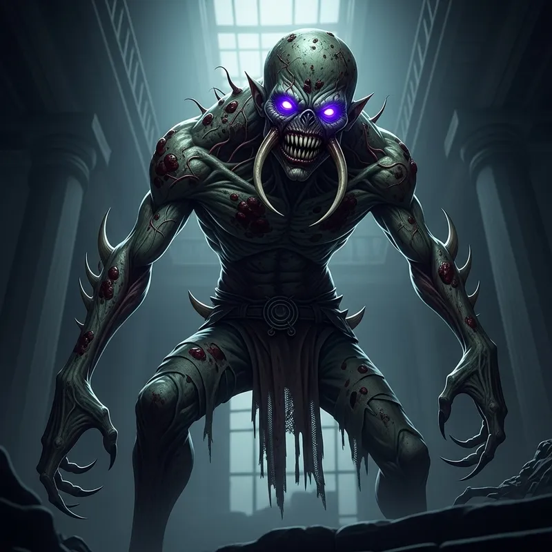 Horror Game Character Design Concepts