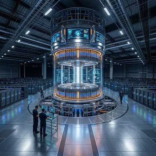 Explore a High-Tech Computer Room with Core