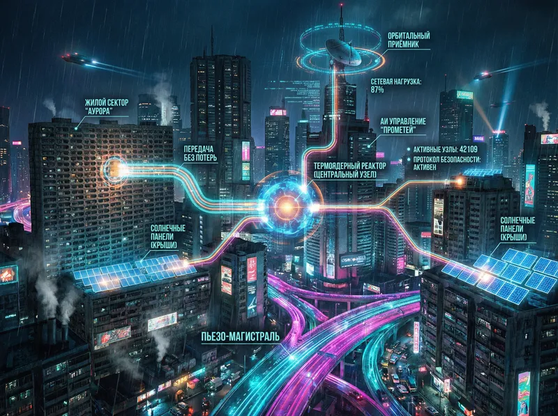 Cinematic Cyberpunk Metropolis Infographic Cinematic Cyberpunk Metropolis Infographic