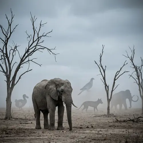 Animal Extinction: A Poignant Imagery of Lost Wildlife