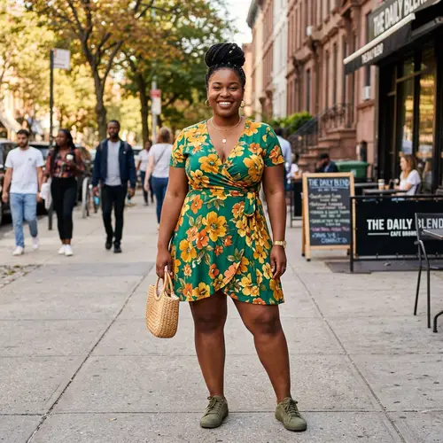 25-Year-Old Black Woman Embracing Body Positivity