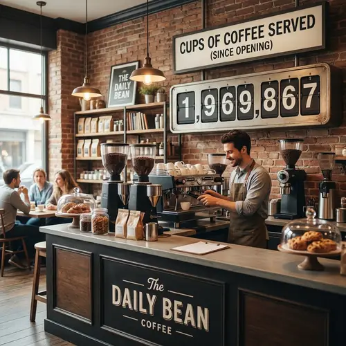 Charming Coffee Shop in Your Neighborhood