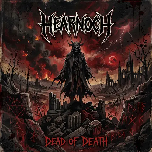 Sinister & Foreboding Heavy Metal Album Cover