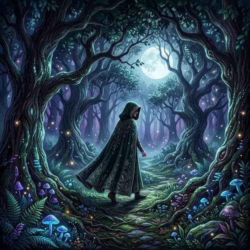 Enchanted Forest: A Mystical Encounter