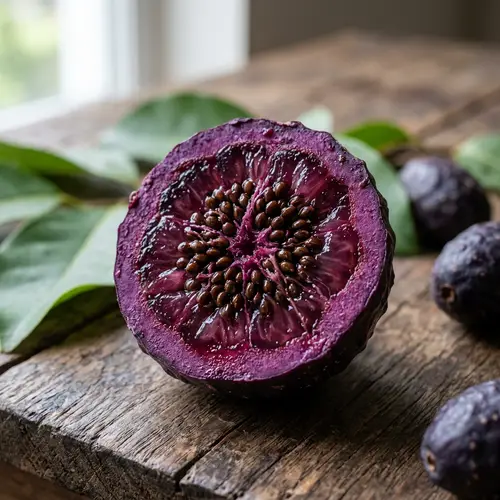 Ngole Fruit: Exotic Purple Fruit with Tangy Flavor