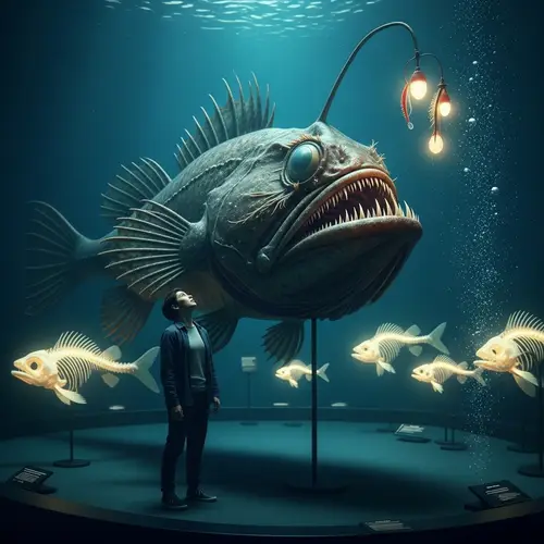 Me Next to a Huge Fish