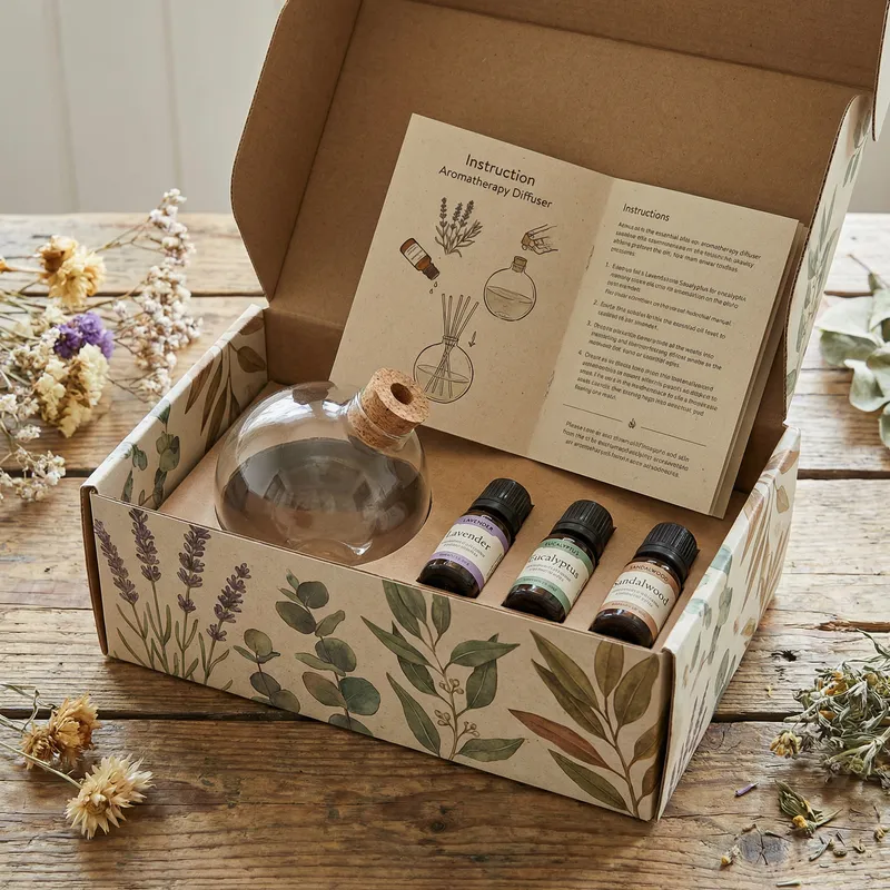 Elegant Aromatherapy Diffuser Package