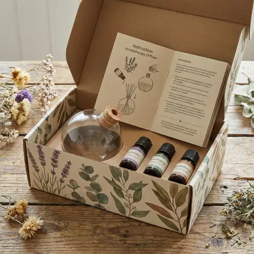 Elegant Aromatherapy Diffuser Package