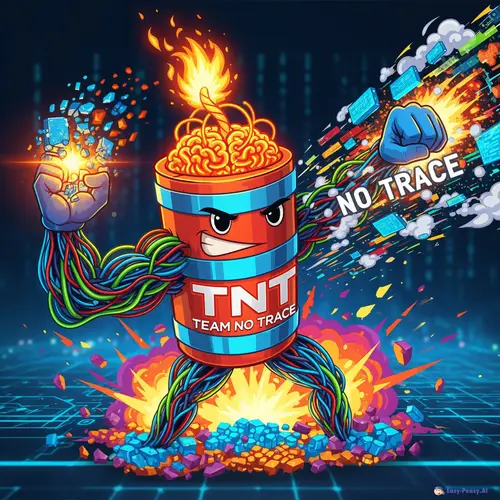 TNT Team Mascot: Creative & Vibrant Design