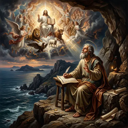 Apostle John's Visions on Patmos - Apocalypse Prophecies