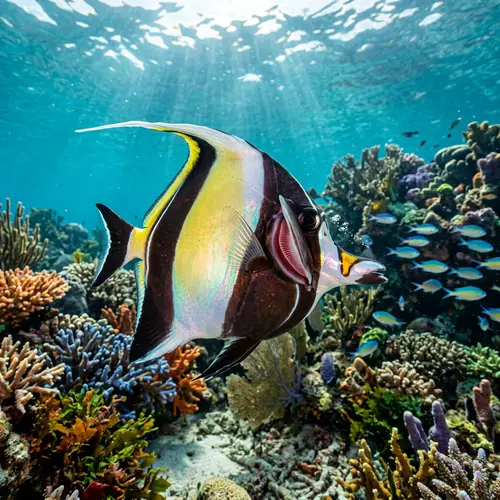 Breathing Fish: A Vibrant Underwater Scene