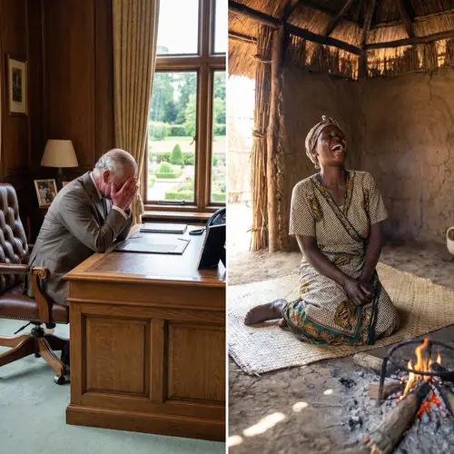 Contrasting Emotions: Wealth vs. Happiness