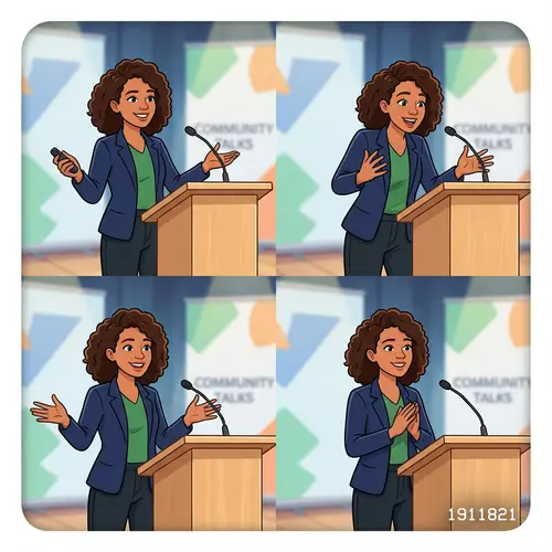 Engaging Public Speaking Animation Giph