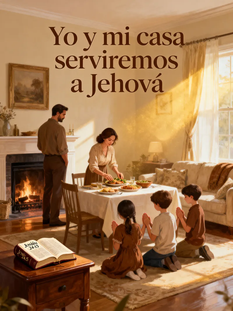 As for Me and My House – Joshua 24:15