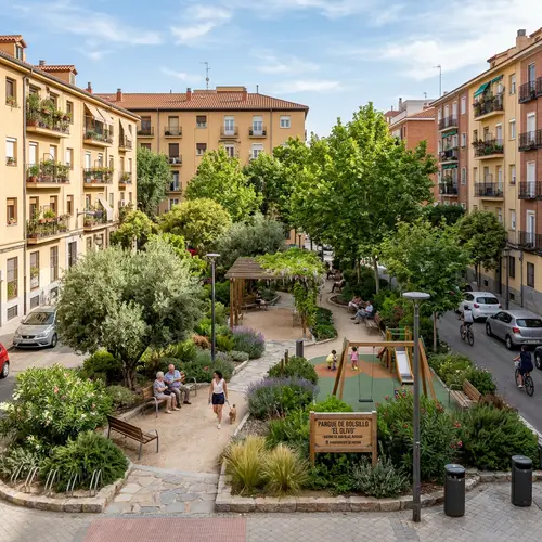 Pocket Park Near Madrid: Nature and Recreation