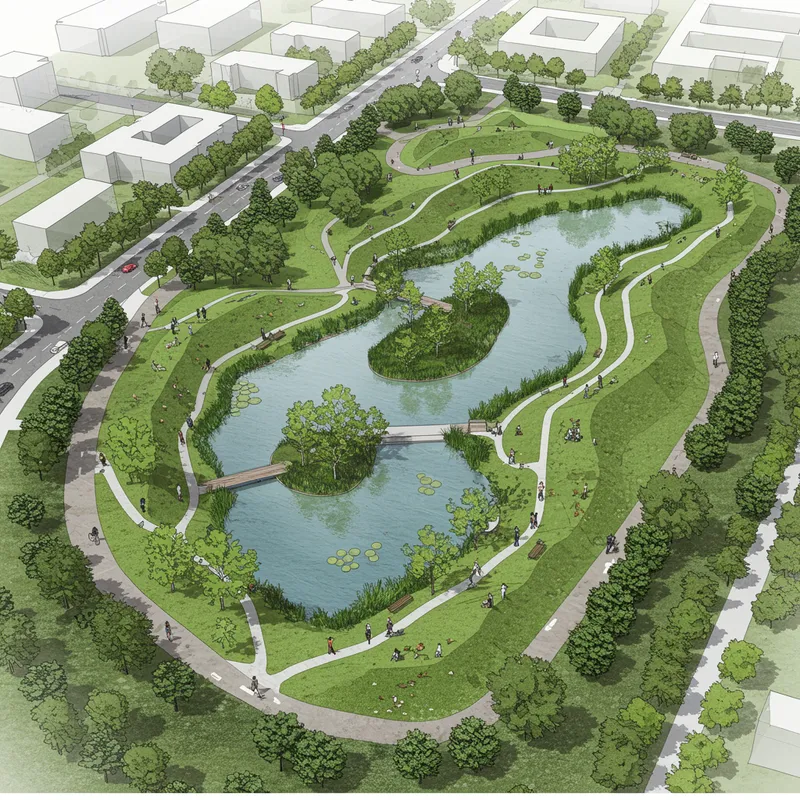 Pocket Park Near Madrid: Nature and Recreation