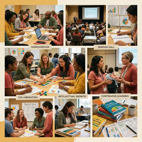 Professional Development for Educators: Dynamic Training Collage