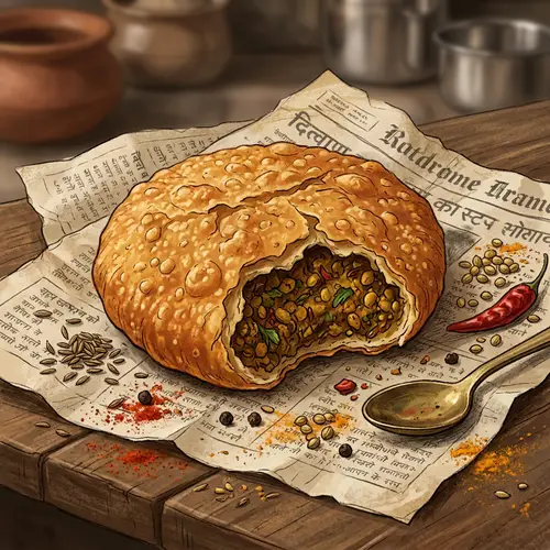 Authentic Indian Kachodi: Crispy, Flavorful, Spicy Snack