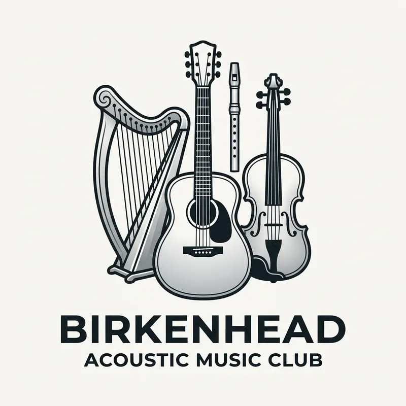 Modern Logo Design for Birkenhead Acoustic Music Club