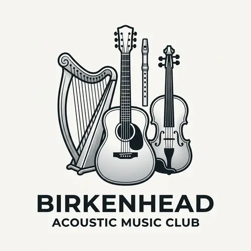 Modern Logo Design for Birkenhead Acoustic Music Club