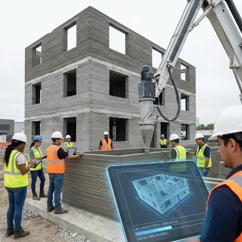 CAD 2 Build: Additive Manufacturing in Construction