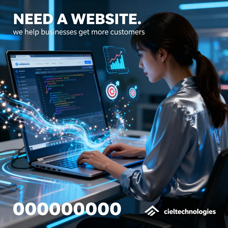 Need a Website? Get More Customers Today!