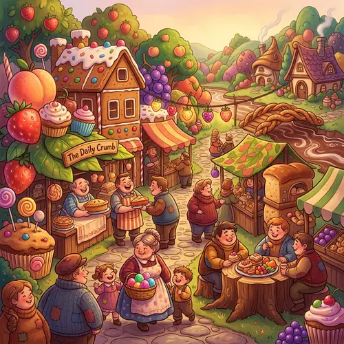 Explore a Whimsical Colorful Fantasy World