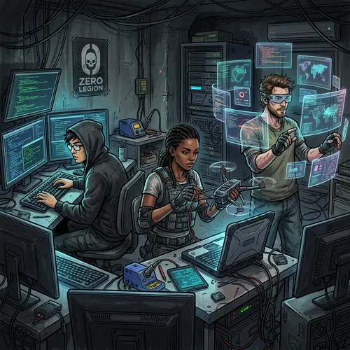 Meet the Zero Legion: Diverse Hackers Mastering Technology