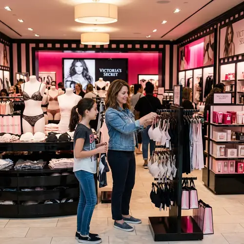 Mother-Daughter Day at Victoria's Secret