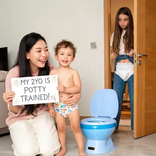 Potty Training Success: A Mother's Hidden Surprise