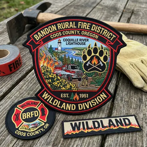 Bandon Rural Fire Division Wildland Patches