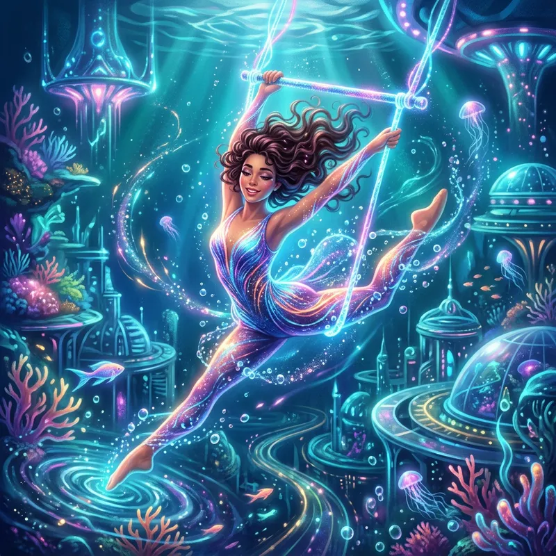 Darya Vintolova Trapeze Matrix Performance