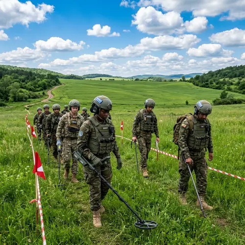 Ethnic Diversity in Mine-Sweeping Mission